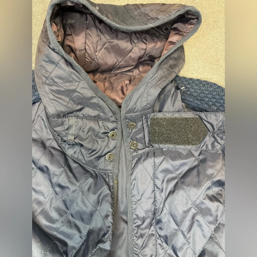 G-Star Blue Zip Up Sweater with Hood XL
